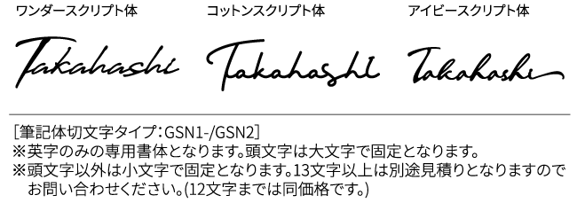 専用書体