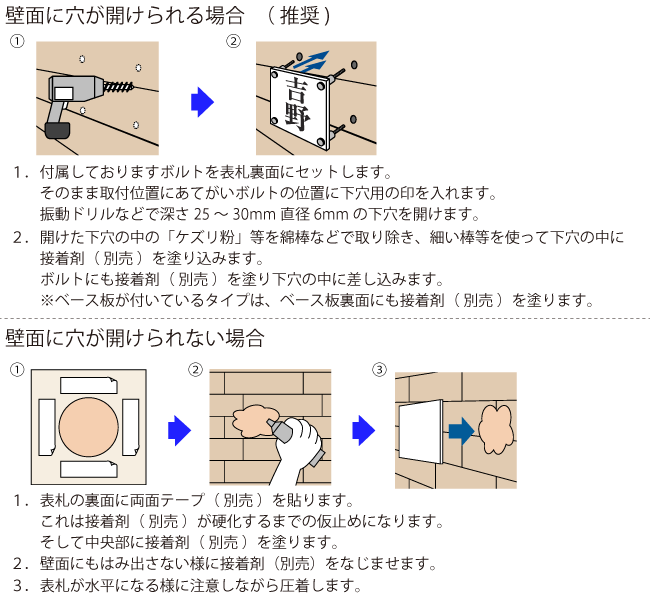 取り付けAE