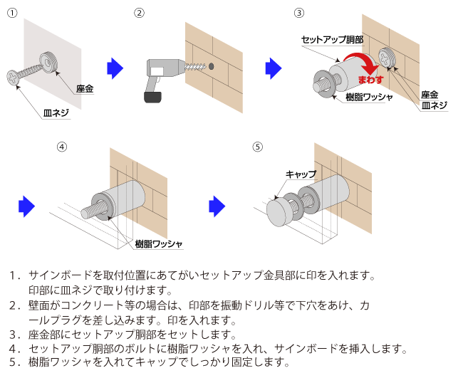 取り付けG